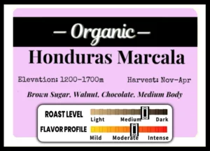 Organic, Honduras Marcala