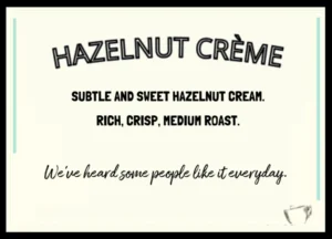Hazelnut Crème