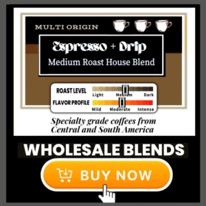 Wholesale 5lb Espresso & Drip Medium