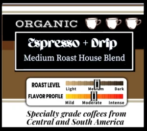 Organic Espresso & Drip House Blend
