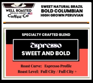 5lb bag Sweet & Bold Espresso Blend